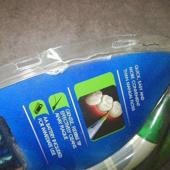 NEW Vtg WATERPIK Cordless WATER Oral FLOSSER Dental TIPS Teeth Cleaner FL-110 - Picture 8 of 9